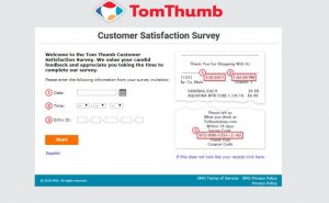 Tom Thumb Online Survey