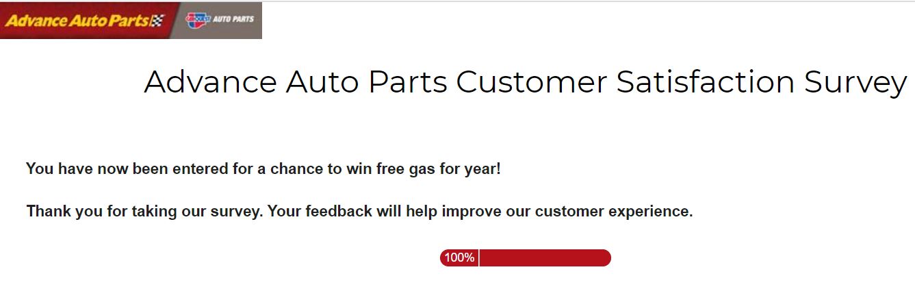 Auto Parts Guest Feedback Survey
