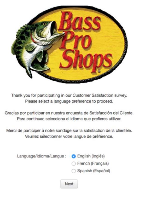 Bass Pro Customer Survey