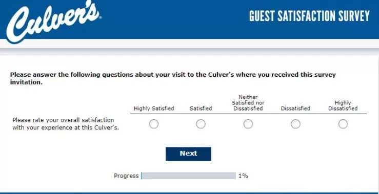 Culver's Survey