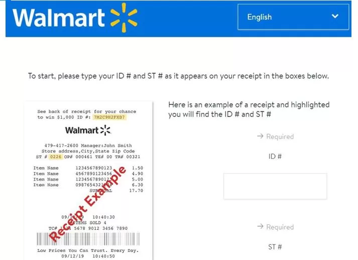 youtube visitors survey 1000 walmard gift card