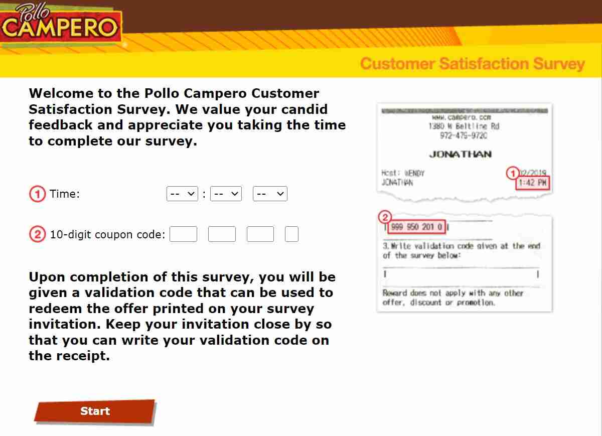 Tell Campero Survey
